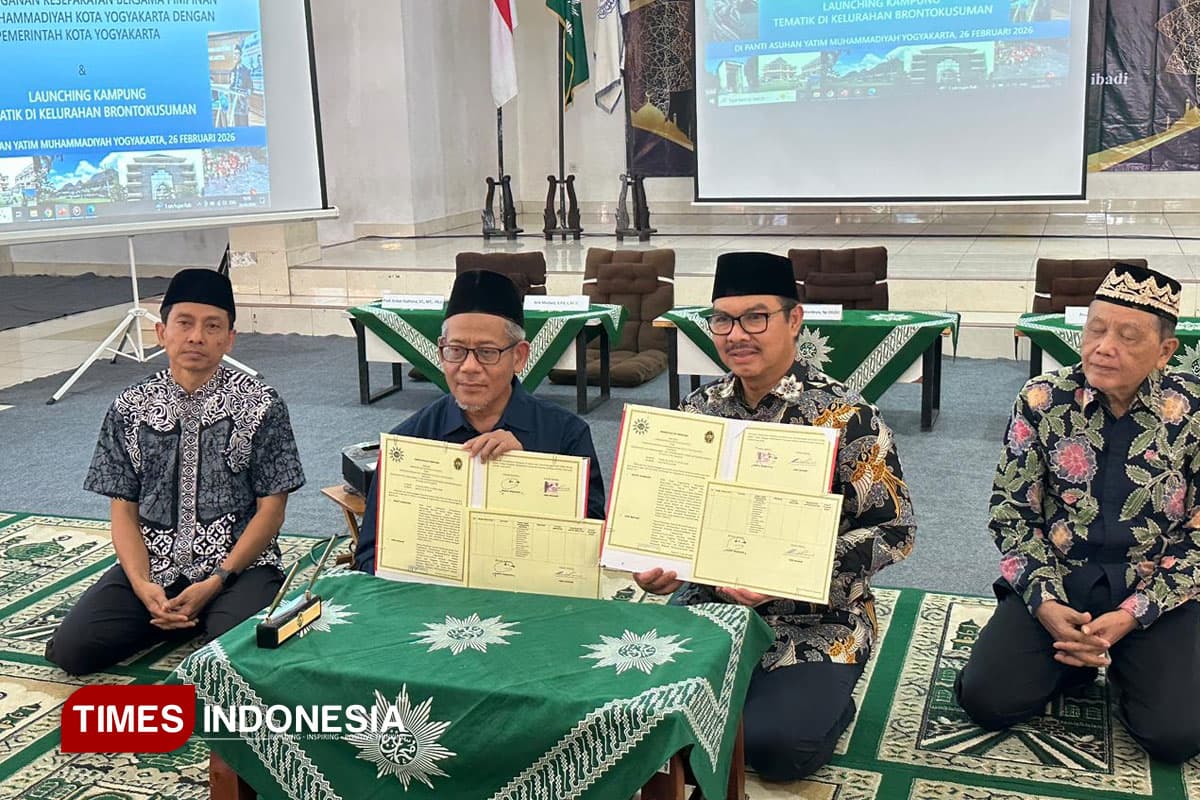 Pemkot Yogyakarta-Muhammadiyah Teken Kerja Sama Strategis, Ini Pesan Wali Kota Hasto Wardoyo