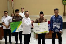 Bupati Bantul Serahkan Bantuan Sosial PPBMP, Fokus Entaskan Kemiskinan dan Stunting